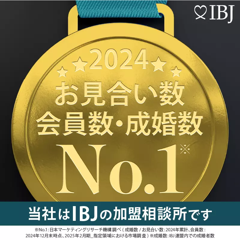 2024年 お見合い数・会員数・成婚数NO.1